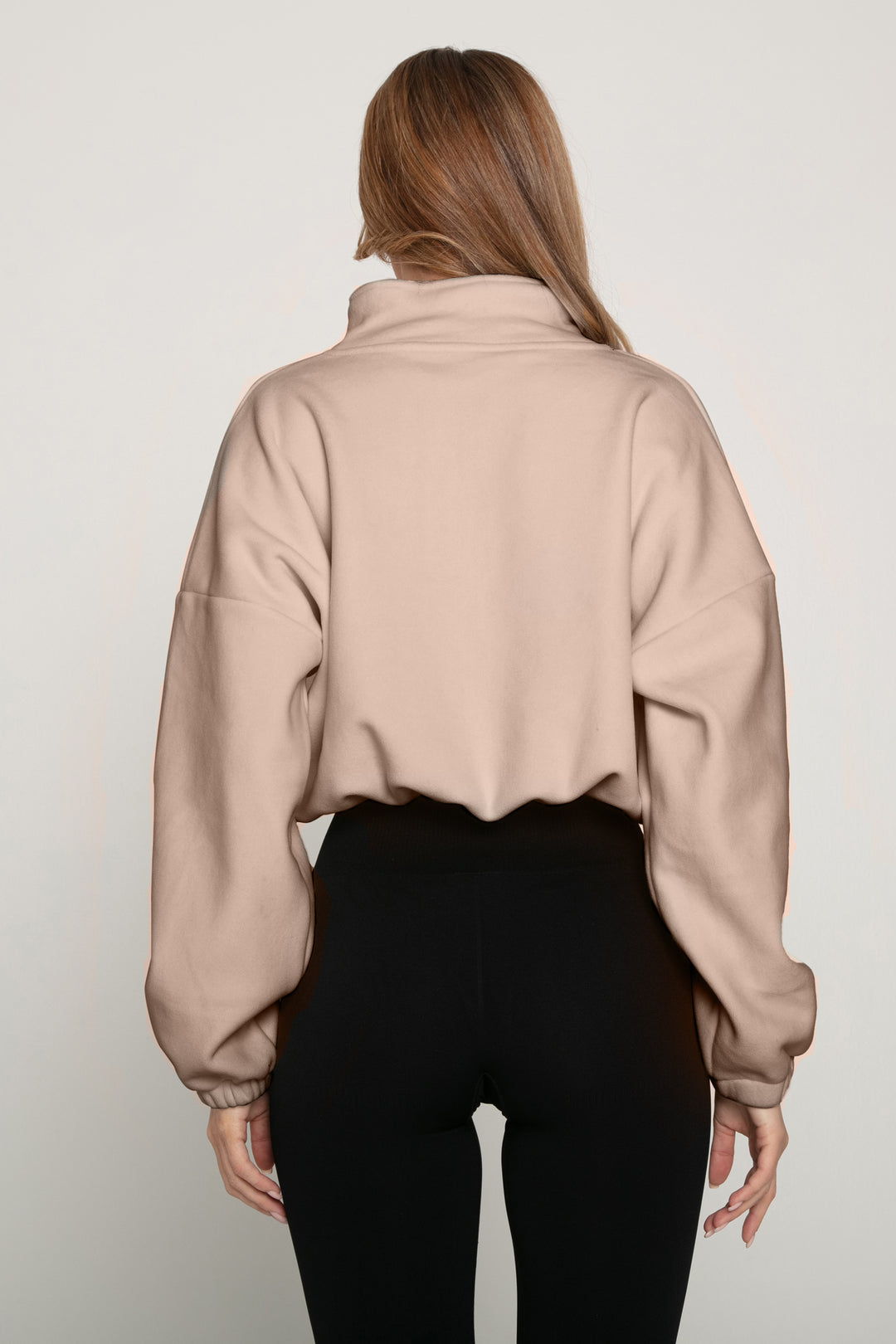 Cropped Plush Jacket