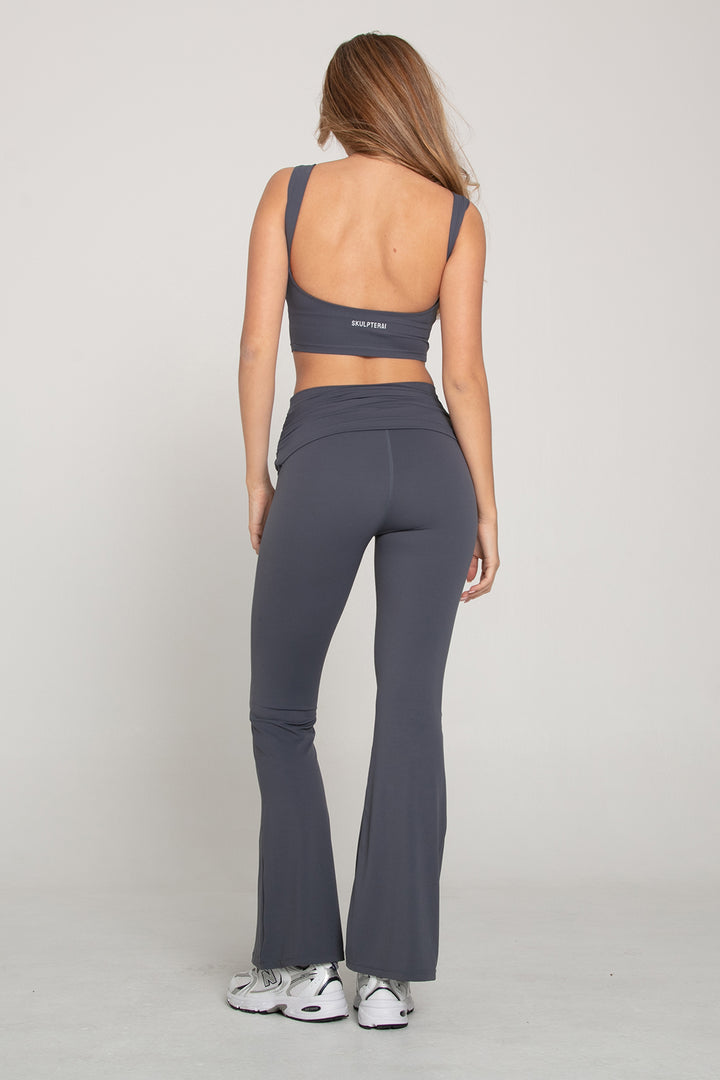 Flare Fold-Over Pant