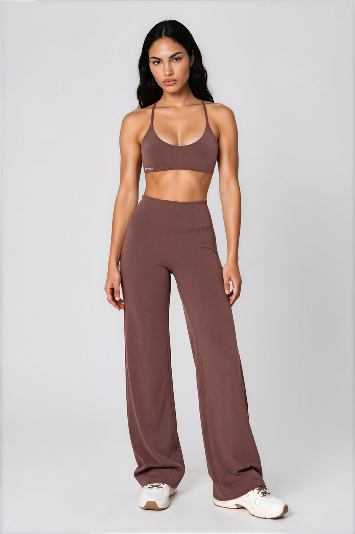Gia Criss Cross Bra (Mauve)