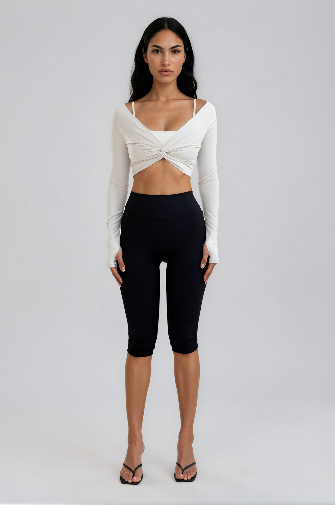 Romy Twist Top (Ecru)